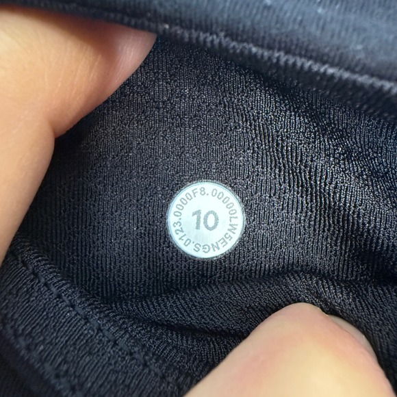 Lululemon Groove Super-High-Rise Split-Hem Flare Pant *Nulu Black size 10 - Picture 7 of 10